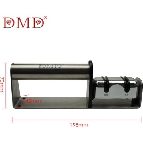 DMD diamond sharpener stainless steel handle kitchen household knife sharpener