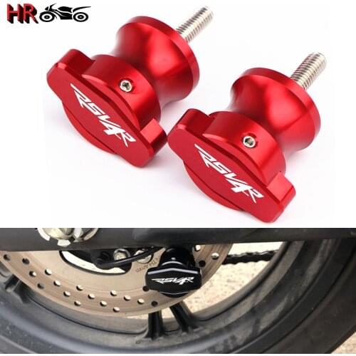 Hot Sale Swingarm Slider Spools stand screws For Aprilia RSV4 R RSV4R RSV 4R 2009-2013 CNC Motorcycle Accessories Parts 6MM
