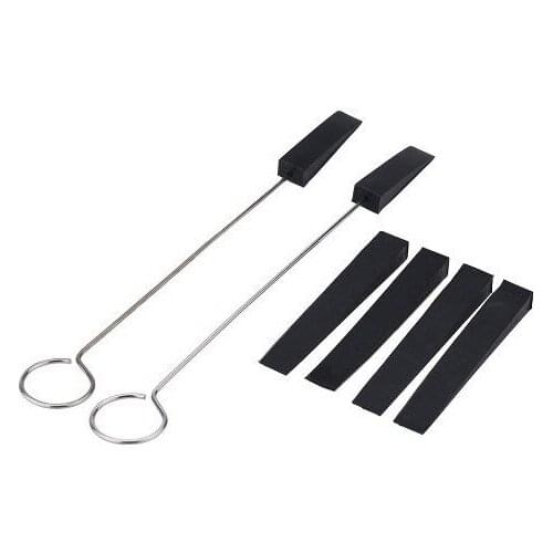 The piano tuning tool accessories Check the sound tuning parts dark blue cotton insulation tuning fork fork/stop
