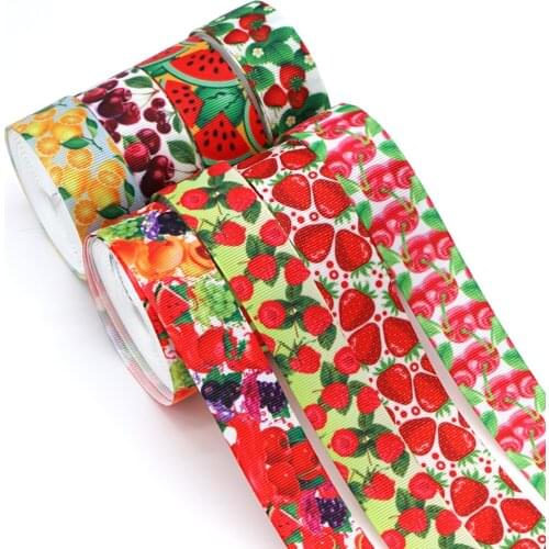 Cartoon Printed Grosgrain Ribbon 35474
