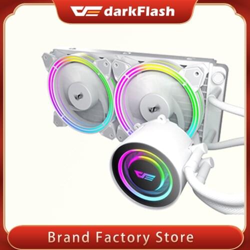 Darkflash PC Case TR Series Water Liquid Cooling Cooler Radiator PWM RGB Sync Water Cooler CPU for LGA 2011/115X/2066/AM4/AM3