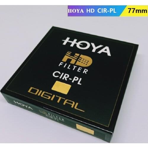 Original HOYA HD CPL CIR-PL 77mm Filter Circular Polarizing Hoya HD CIRPL Slim Polarizer for Nikon Canon Sony Camera Lens
