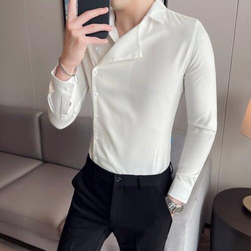 British Style Business Men Dress Shirts Fashion Thin Section Threshold Shirts Men Long Sleeve Formal Wear Striped Shirts For Men