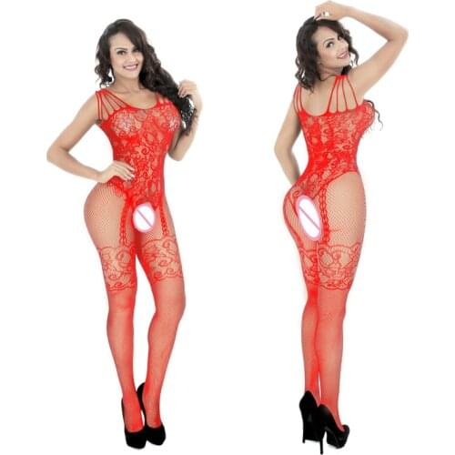Sexy Womens Fishnet Tights Mesh Bodystocking Lady Stockings Shiny Black Hosiery Fish Net open crotch Exotic transparent clothes