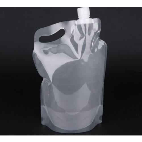 2L Water Bag Outdoor Foldable Drinking Portable Camping Hiking Climbing Cycling Survival Drinks Hand Bag for Outdoor Sport