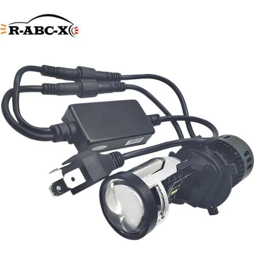 RUIANDSION 1Pcs H4 9003 HB2 P45T 3600Lm Motorcycle Led Headlamp Ebike Moped ATV Car Headlight High Power 36W 12V 24V 6000K White