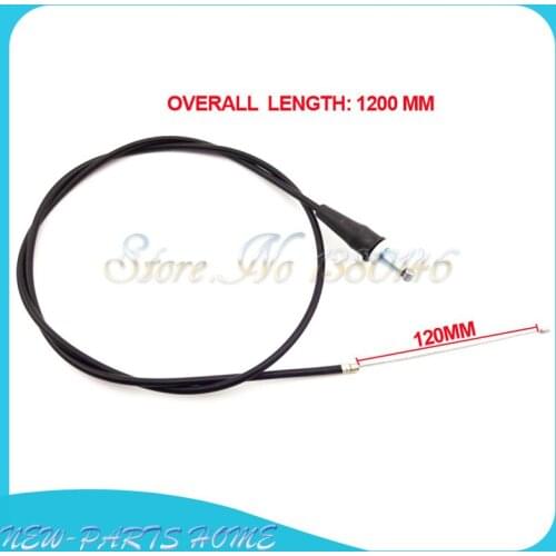 1200mm 47" Straight Head Throttle Cable For Chinese Pit Dirt Motor Trail Bike Mini MX Motocross
