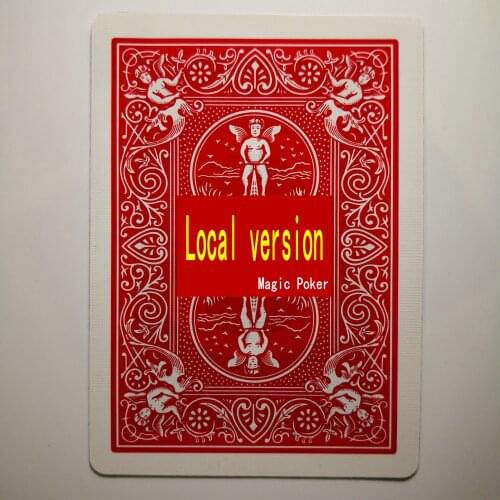 Magic poker home- Magic cards, magic props, Texas cards,Special Poker,88X63mm