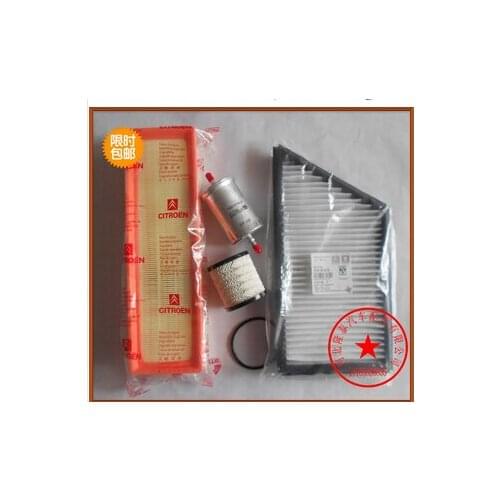 Air filter air condition filter gasoline Oil filter four filters (used for Peugeot 206)