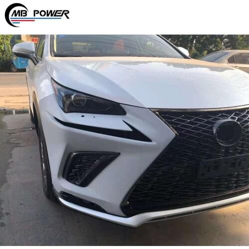 High Quality Automotive Body Parts Lex Nx300 Auto Exterior Body Parts Bady Kit Front Bumper With Fog Light