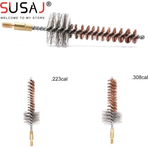 1pc .223cal / .308cal Phosphor Bronze Chamber Brush,gun Clean Brush,gun Cleaning Kit