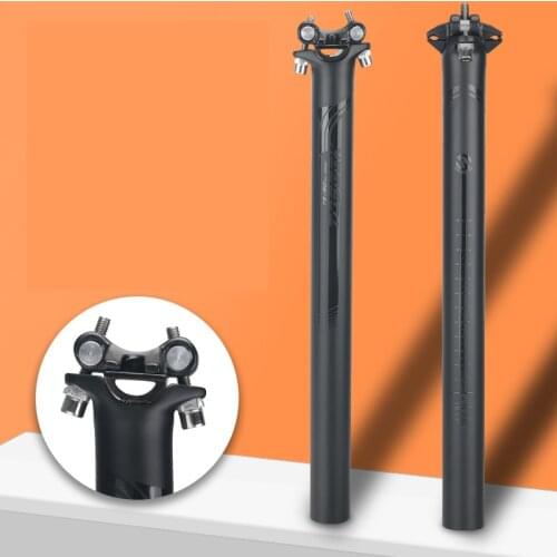 27.2/30.8/31.6*350/400 MM 3K Full Carbon Fiber Bicycle Seatpost Superlight MTB Road Bike Cycling Seat Post tube Bicycle Parts
