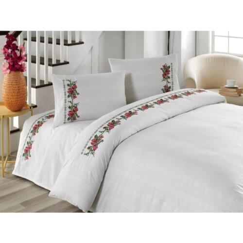 Buldan Job Authentic Kanaviçeli Double Personality Duvet cover set Authentic Nostalgic Original Vernacular Turkish Luxury 100 Cotton High Quality