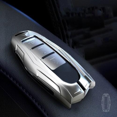 Car Zinc Alloy Key Case Holder For Nissan Versa Maxima Rogue Armada Sentra Qashqai X-Trail For Infiniti FX35 QX50 Accessories
