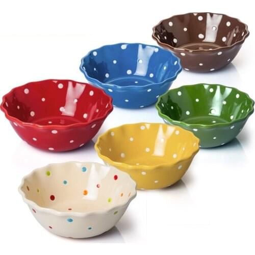 Free shipping Ceramic bowl soup bowl salad mixing bowl tableware wedding gift 4pcs/set