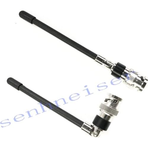 1pcs BNC UHF Microphone Antenna For Shure PGX24 SLX24 PG58 for SM58 BETA58 Series Wireless Mic Frequency 400-900MHz