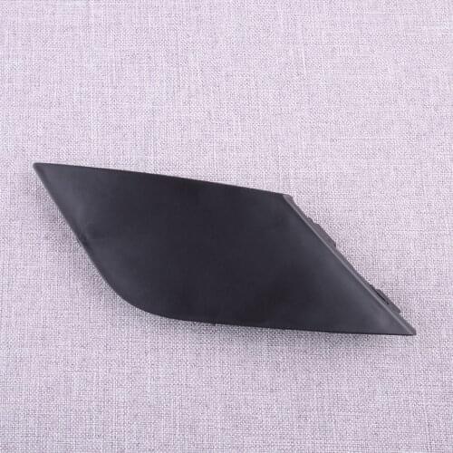 CITALL Car Front Left Bumper Tow Hook Eye Cover Cap Fit for Toyota Camry SE 2018-2019 Black