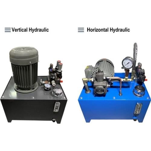 Hydraulic System Hydraulic Station Small Hydraulic Unit Hydraulic Cylinder VP20 + 0.75KW / 1.5KW Hydraulic Pump Station