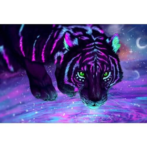 Art tiger The wooden puzzle 1000 pieces ersion jigsaw puzzle white card adult childrens educational toys