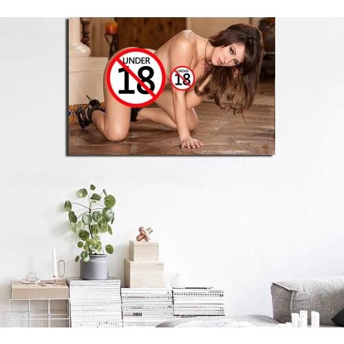 Canvas Painting Sexy Girl Picture Wall Art Posters and Prints For Living Home Decor