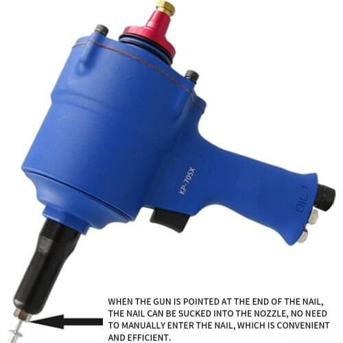 KP-705X Self-priming Pneumatic Rivet Gun Automatic Industrial Grade Pneumatic Core Factory