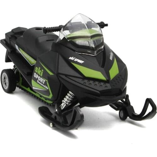 Metal Child Motorcycle Series Lights Back In Alloy Model Snowmobiles Warrior Models Are Children Toy Car Electric Snow Mobile