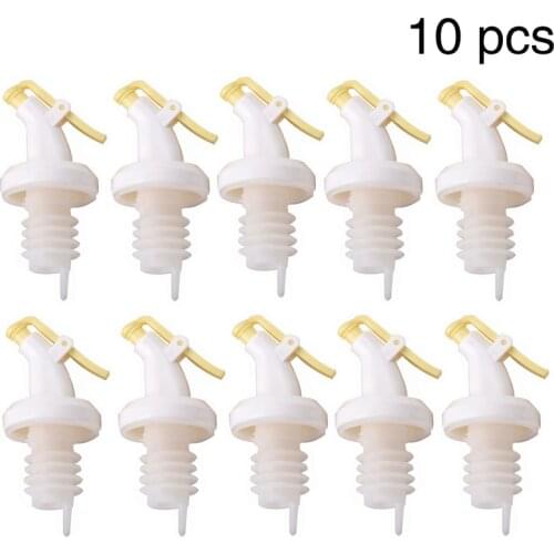 Oil bottle mouth oil bottle stopper kitchen press type oil guide nozzle pour nozzle oil bottle cap soy sauce bottle stopper