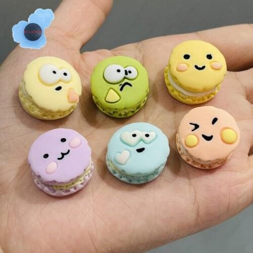 New Arrival 1pcs Resin Cookie Shoe Decorations Adorable Garden Shoes Accessories Fit Kids Croc Jibz Charm DIY Wristband