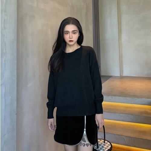 SUPERMILE*2020 New Arrival Women Knitting Cotton Backless Knitwear Long-Sleeve Hollowed-out Slim Elegant Sexy Party Club Style