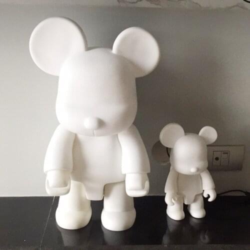 New arrival The Fashion Vinly Toys Model QEE Bear Doll For DIY Paint PVC Figure toys For Birhtday Gifts. Christmas toys