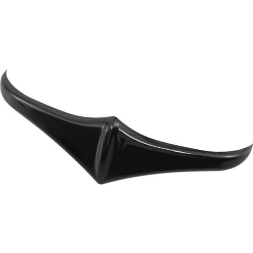Motorcycle Black Leading Edge Front Fender Tip Accent For Harley Touring Electra Glide Road Glide Road King Custom