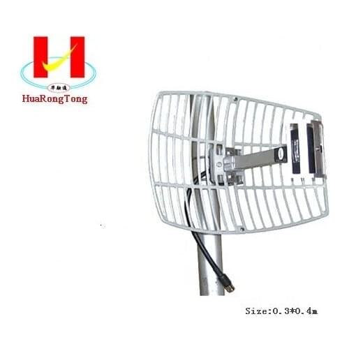 High Gain Wifi Outdoor Point To Point 2.4ghz Grid Antennas Long Range Wifi Antenna Cellular Signal Booster amplificador