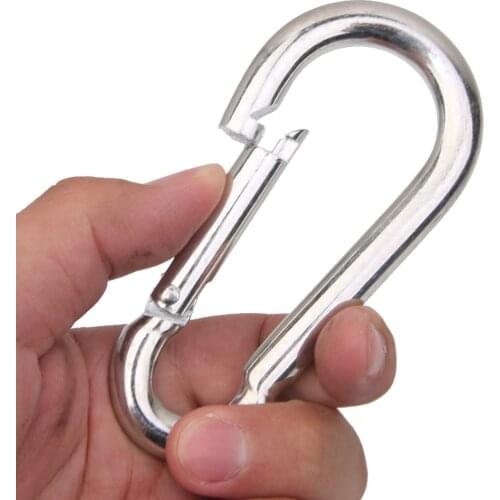 Swing Hardware Connector Snap Hook Clips 10 x 4.8cm Size, Set of 2PCS - Attaches Swings and Other Accessories Rated