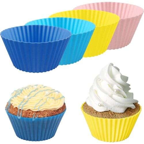 1pcs Silicone Cake Cupcake Cake Cup Cake Baking Tool Silicone Mold Muffin baking muffins Cupcake for Cake DIY Tools