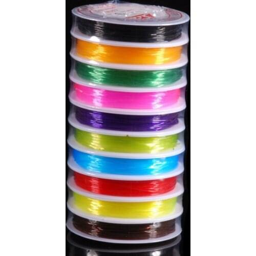 10RollsX10M Stretch Elastic Beading Cord/String/Thread fashion diy jewelry E0986