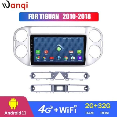 4G Lte All Netcom 9 inch android 8.0 full touch for tiguan 2010-2018 car dvd multimedia gps navigation system