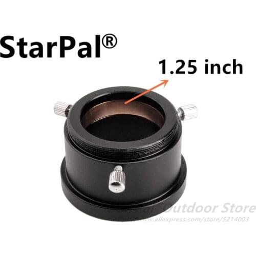 StarPal M42-1.25 inch adapter with brass ring High Precision for Telescope / Finder & Guidescope
