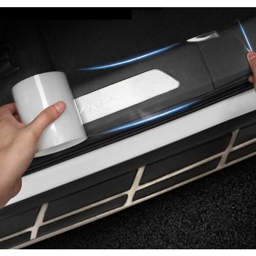 3m Car Stickers Auto Interior Protector Film Door Edge Protective Glue Automobiles Trunk Door Sill Car Body Vinyl Accessories