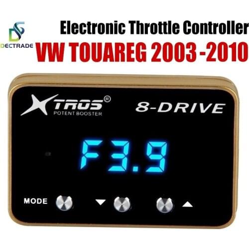 Dectrade Car Electronic Throttle Controller Racing Accelerator Potent Booster For Volkswagen VW Touareg 2003-2010 Tuning Parts