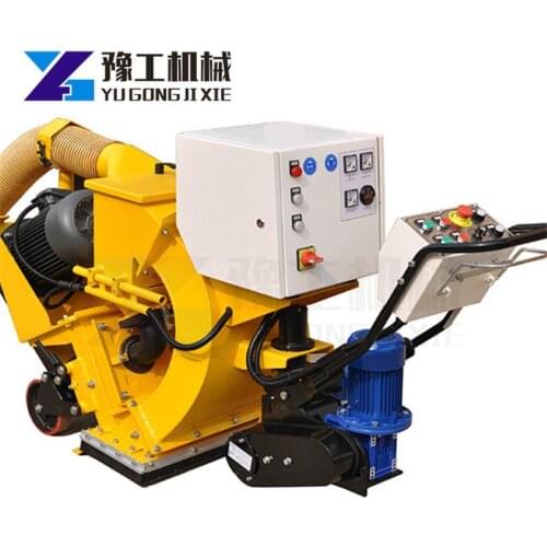 Electric Self Propelled Shot Blasting Machine Improves Roughness And Friction Coefficient Of Asphalt Pavement Bridge