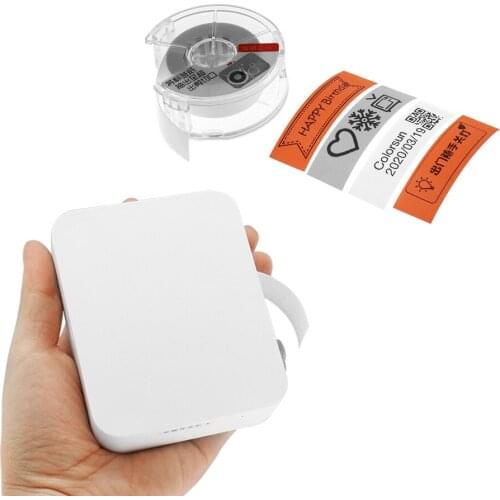 Bluetooth Label Printer Thermal Sticker Barcode Label Printer inkless Pocket mini printer wireless printer fast printing