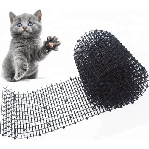 Cat Scat Mats Garden Cats Net Anti-Cat Dogs Repellent Mat Prickle Strips Keep Cats Away Safe Plastic Spike Thorn Pets Supply