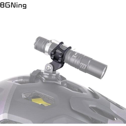 BGNing Bike Handlebar Clip Flashlight Holder Bicycle LED Stand Bracket Head Front Light Clamp Mount for Gopro Action Cameras
