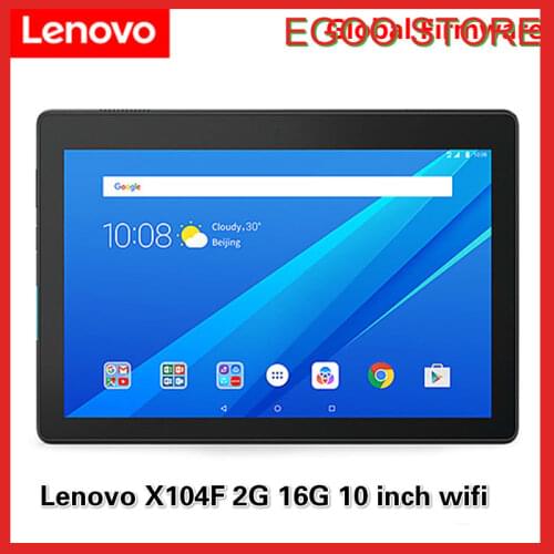 Originele Lenovo E10 TB-X104F 10.1 Inch 2Gb Ram 16Gb Rom Android 8.1 Qualcomm MSM8909 Quad Core 1.3Ghz 1280X800 Gps 4850Mah
