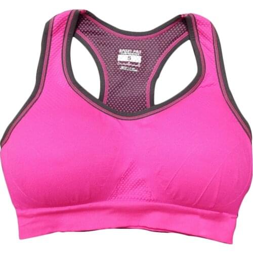 HOT Professional women sports bras GYM lady running fitness exercise quick-drying underwear training dancing Shockproof vest