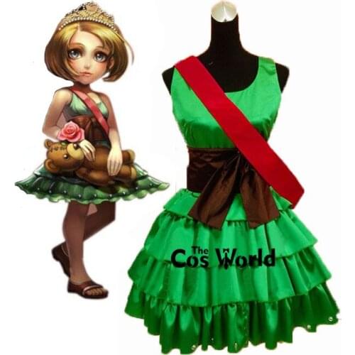 LOL The Dark Child Annie Dancing Party Princesse Dress Uniform Outfit Games Cosplay Costumes