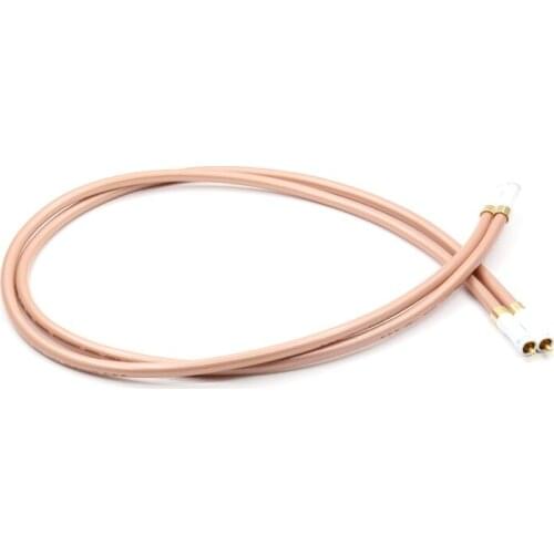 Hifi gold plated rca plug pure copper silver plated audio cable RCA interconnect cable