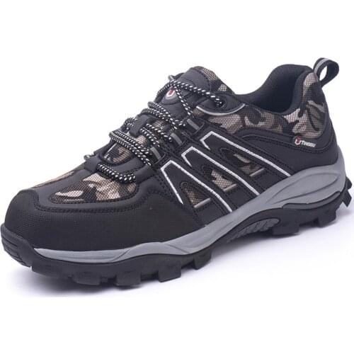 Dropshipping Men women Work Shoes Steel Toecap Safety Boots European standard anti-smash anti-puncture sport shoes Safety Shoes