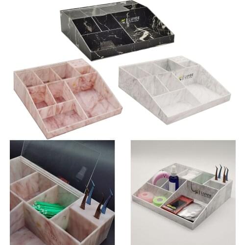 Dustproof Eyelash Grafting Tool Display Stand Rack Storage Case Fashionable