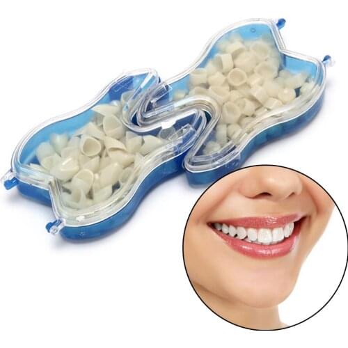 50Pcs/Box Resin Realistic Dental Crowns Porcelain Temporary Teeth Crown Oral Teeth Whitening Anterior Molar Crown Hot